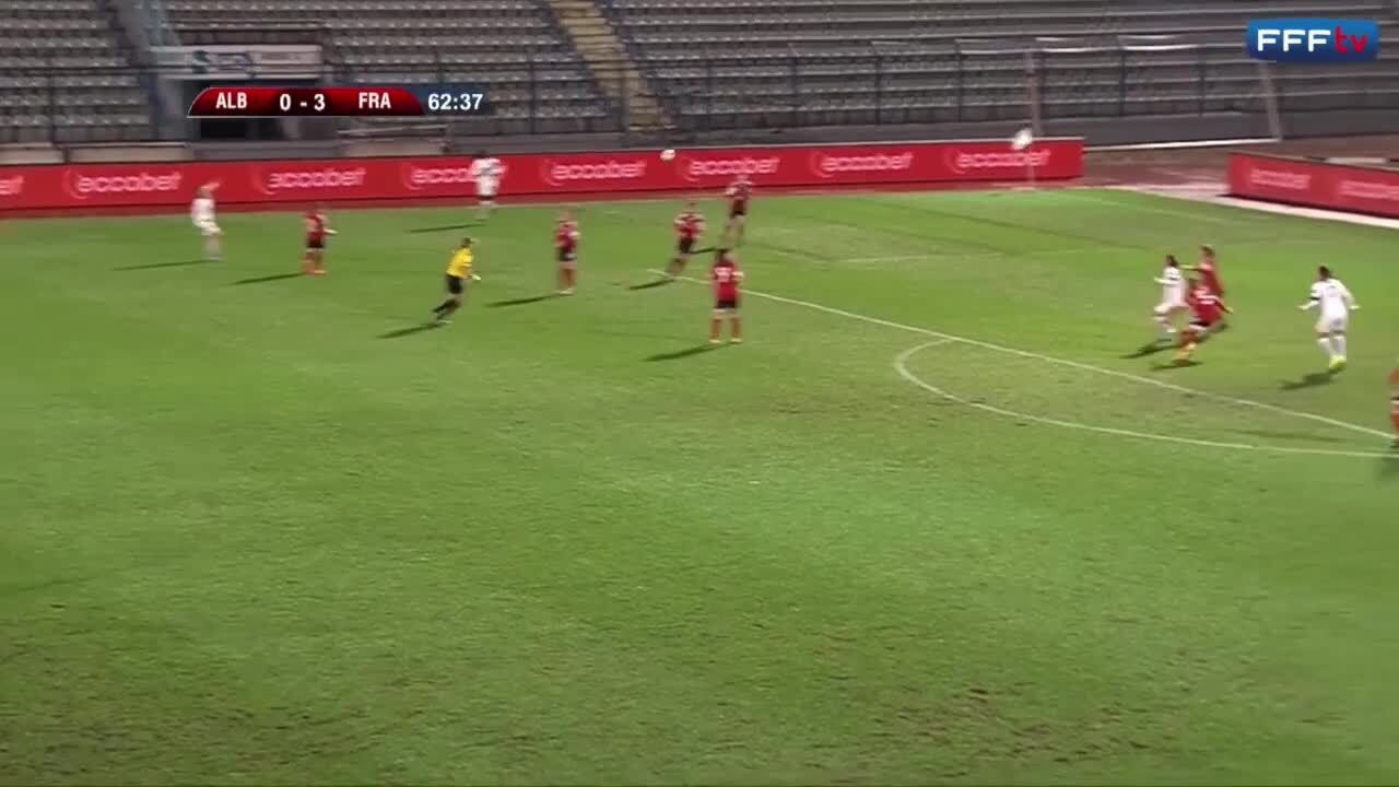 Féminines, Qualifications Euro 2017 Albanie - France 2015 (0-6), le résumé