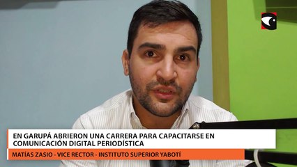 En Garupá abrieron una carrera para capacitarse en Comunicación Digital Periodística