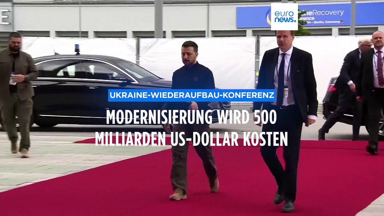 Berliner Ukraine-Konferenz: Scholz ist für 'stärkere, freiere, europäische' Ukraine