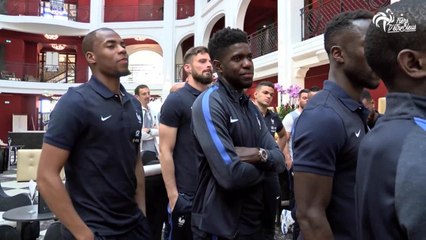 Michel Veunac accueille les Bleus à Biarritz