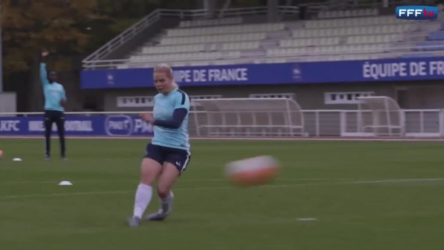 La séance de frappes des Bleues !