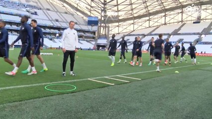 Dernière répétition avant France - Albanie à Marseille