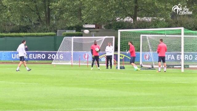 Derniers réglages avant France - Suisse à Lille