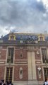 Début d'incendie au Chateau de Versailles