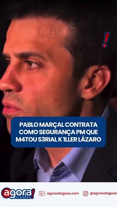 PABLO MARÇAL CONTRATA COMO SEGURANÇA PM QUE MATOU S3RIAL K ILLER LÁZARO
