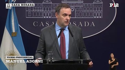 Adorni reconoció el faltazo de Milei en la reunión en la Mezquita de Palermo: "No lo canceló, lo pospuso"