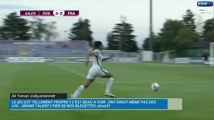 Euro U19 Féminine France-Slovaquie (6-0), le résumé
