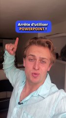 Arrête d'utiliser Powerpoint 