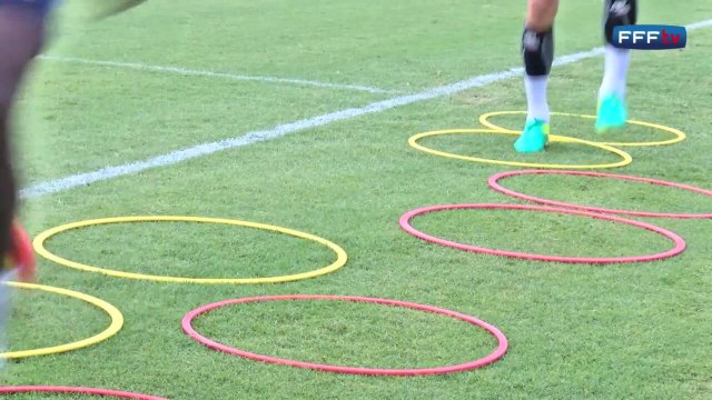 Exercices de vivacité à la veille du match Italie-France à Bari