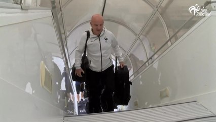 En immersion avec les Bleus jusqu'à Marseille