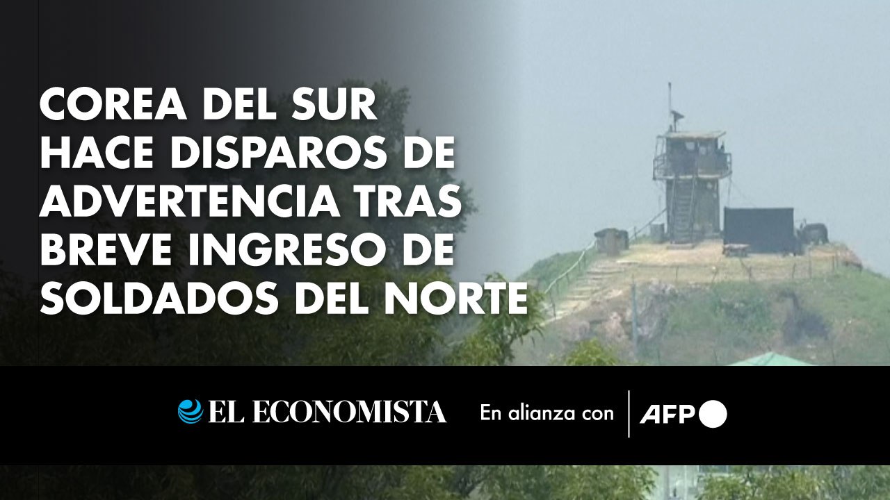 Corea del Sur hace disparos de advertencia tras breve ingreso de soldados del Norte