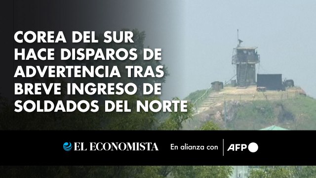 Corea del Sur hace disparos de advertencia tras breve ingreso de soldados del Norte