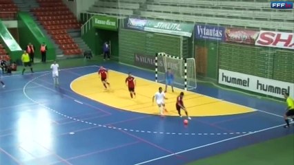 Futsal, Coupe du Monde 2016 France-Albanie (1-0), but et temps forts