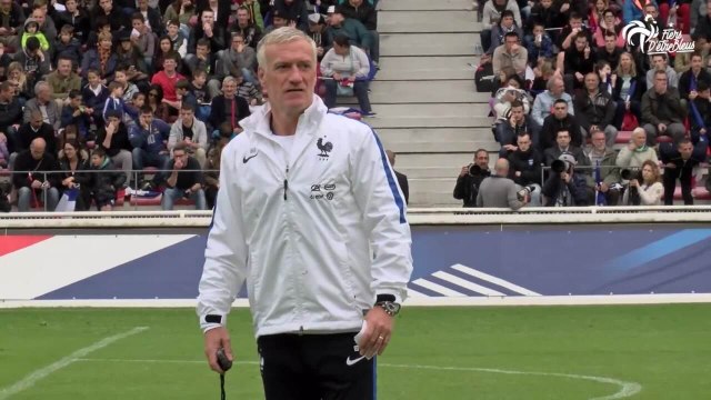 Focus sur Deschamps à l'entraînement