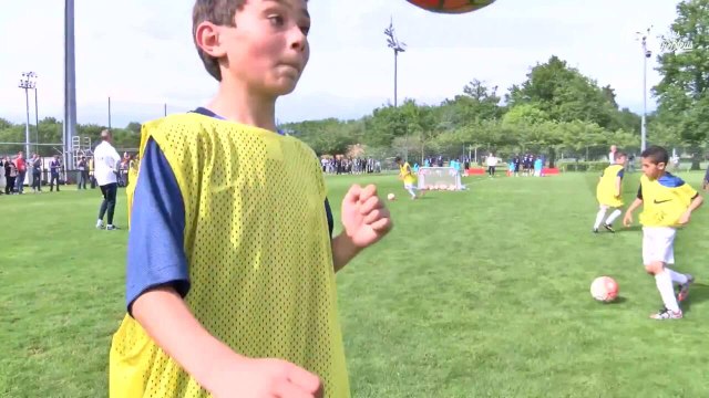 Entraînement Ces 30 jeunes ont joué avec les Bleus !