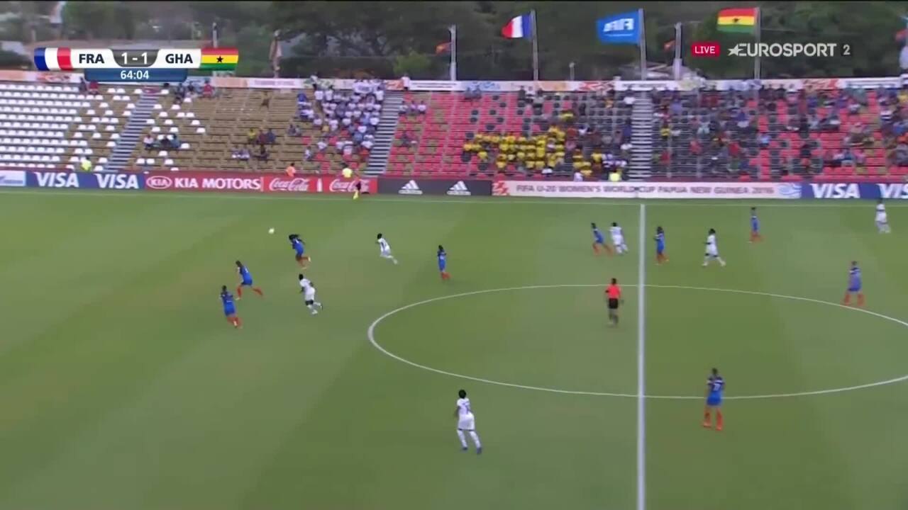 U20 Féminine, Mondial 2016 France-Ghana (2-2), le résumé