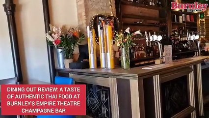 Take a look inside this lovely Burnley venue the Empire Theatre Champagne bar