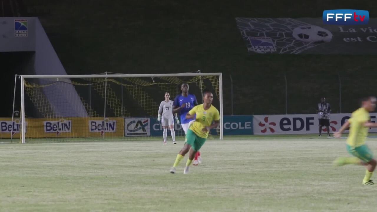 Joie de Griedge Mbock après ses premiers buts en A