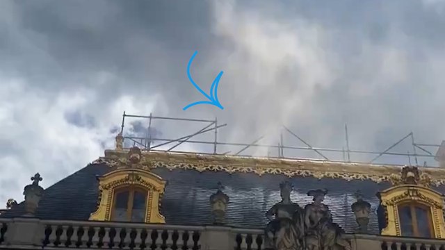 Le château de Versailles évacué après un incendie
