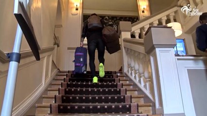 L'Equipe de France de retour à Clairefontaine