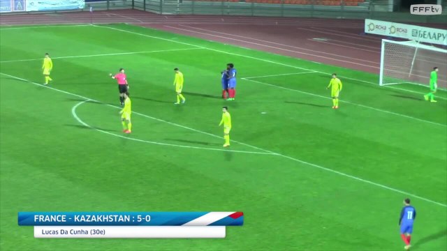 U17, 1er tour Euro 2018 France - Kazakhstan (5-0), le résumé
