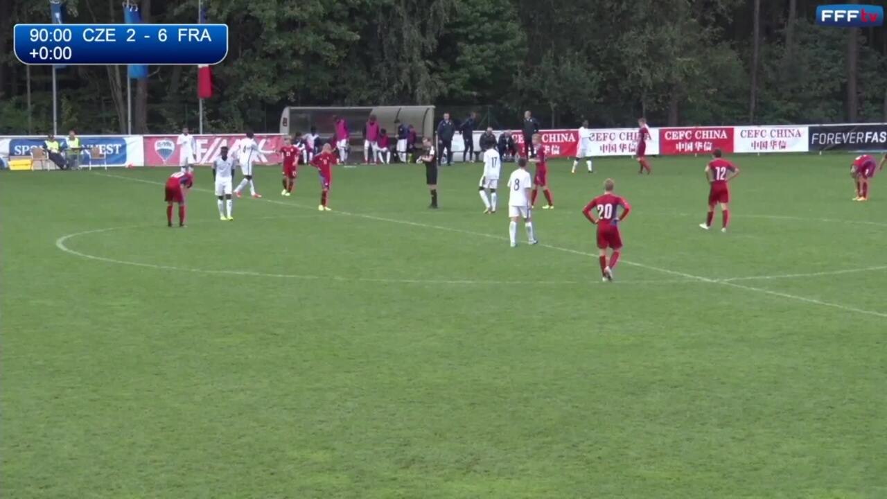 U16, amical République Tchèque - France (2-6 et 0-3), le résumé