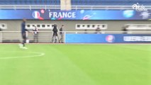 Dernier entraînement avant le départ pour Lille
