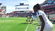 Etats-unis-france fminines (1-0) au coeur du match des bleues (hd)