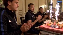 L'anniversaire d'Antoine Griezmann avec les Bleus