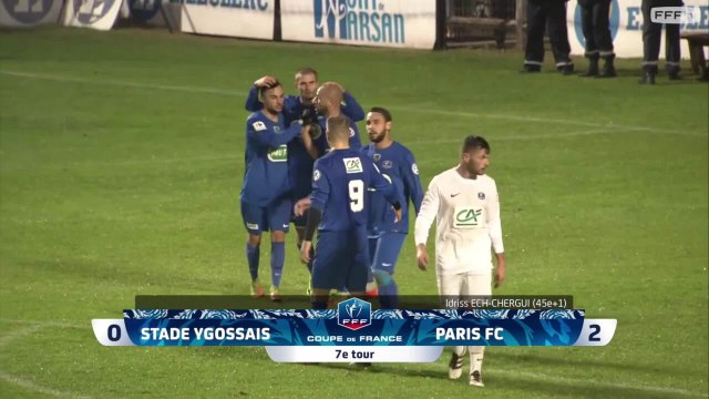 Coupe de France, 7e tour Stade Ygossais - Paris FC (0-3), le résumé
