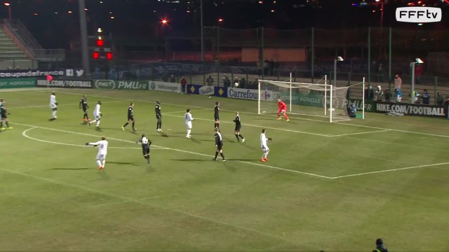 Coupe de France, Quart de Finale FC Chambly - RC Strasbourg, résumé