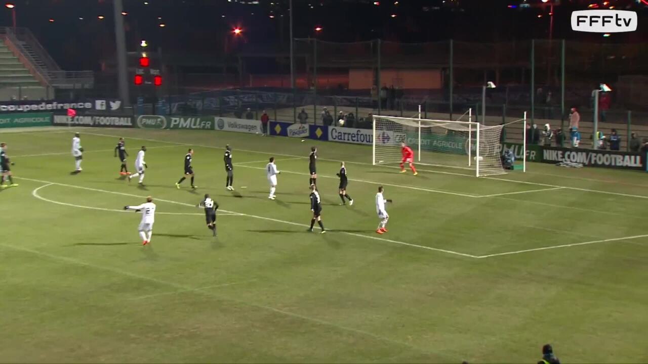 Coupe de France, Quart de Finale FC Chambly - RC Strasbourg, résumé