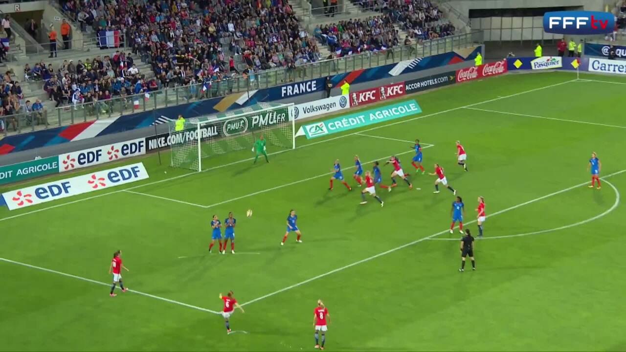 Féminines, amical France-Norvège 2017 (1-1), le résumé