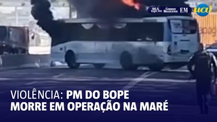 PM do Bope morre em operação na Maré