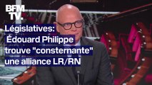 Législatives, alliance LR/RN, présidentielle 2027... l'interview d'Édouard Philippe sur BFMTV en intégralité