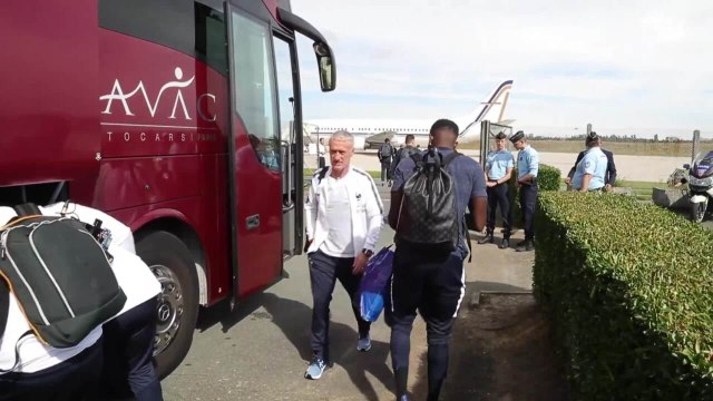 En immersion avec les Bleus vers Lyon