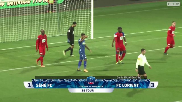Coupe de France, 8e tour Séné FC-FC Lorient (1-6), le résumé