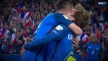 La compilation des célébrations des buts des Bleus