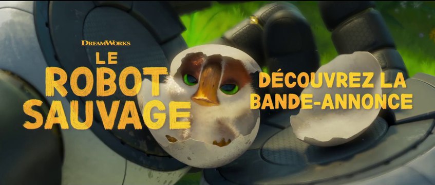LE ROBOT SAUVAGE - Bande annonce 2 VF [Au cinéma le 9 octobre]