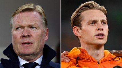 El venenazo de Koeman al Barcelona por Frenkie de Jong