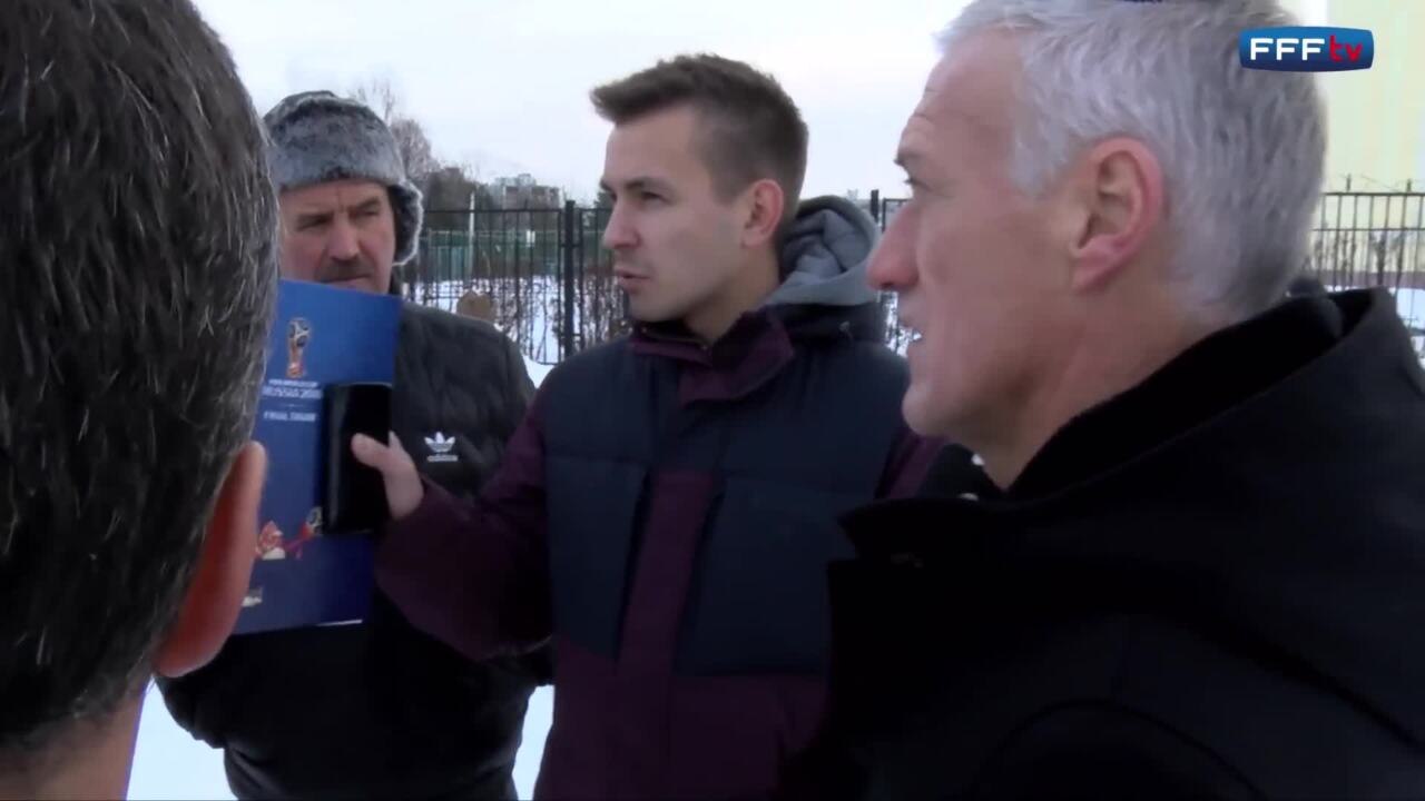 Didier Deschamps au camp de base des Bleus à Istra, reportage