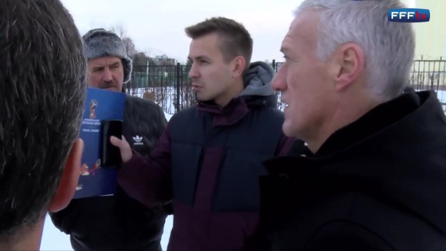 Didier Deschamps au camp de base des Bleus à Istra, reportage