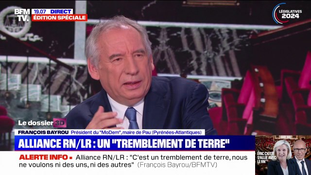 Législatives: Cette campagne n'est pas organisée pour un jugement ou un référendum sur le président de la République , déclare François Bayrou