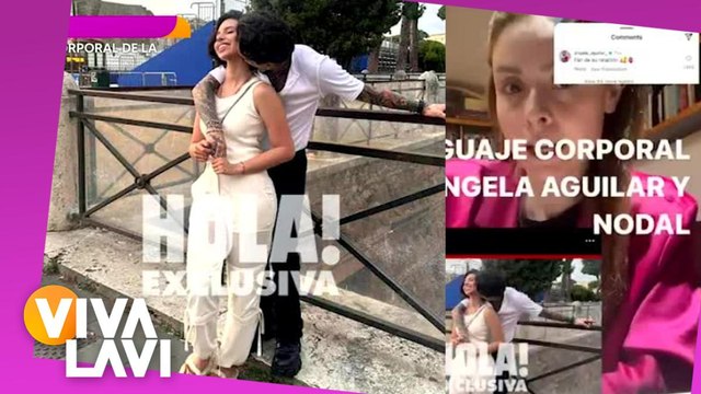 Maryfer Centeno analiza lengua corporal de Nodal y Ángela Águilar
