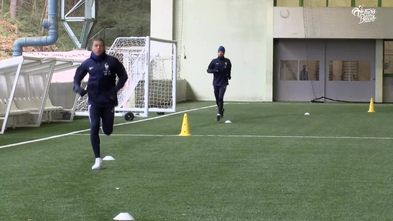Tests physiques pour les Bleus