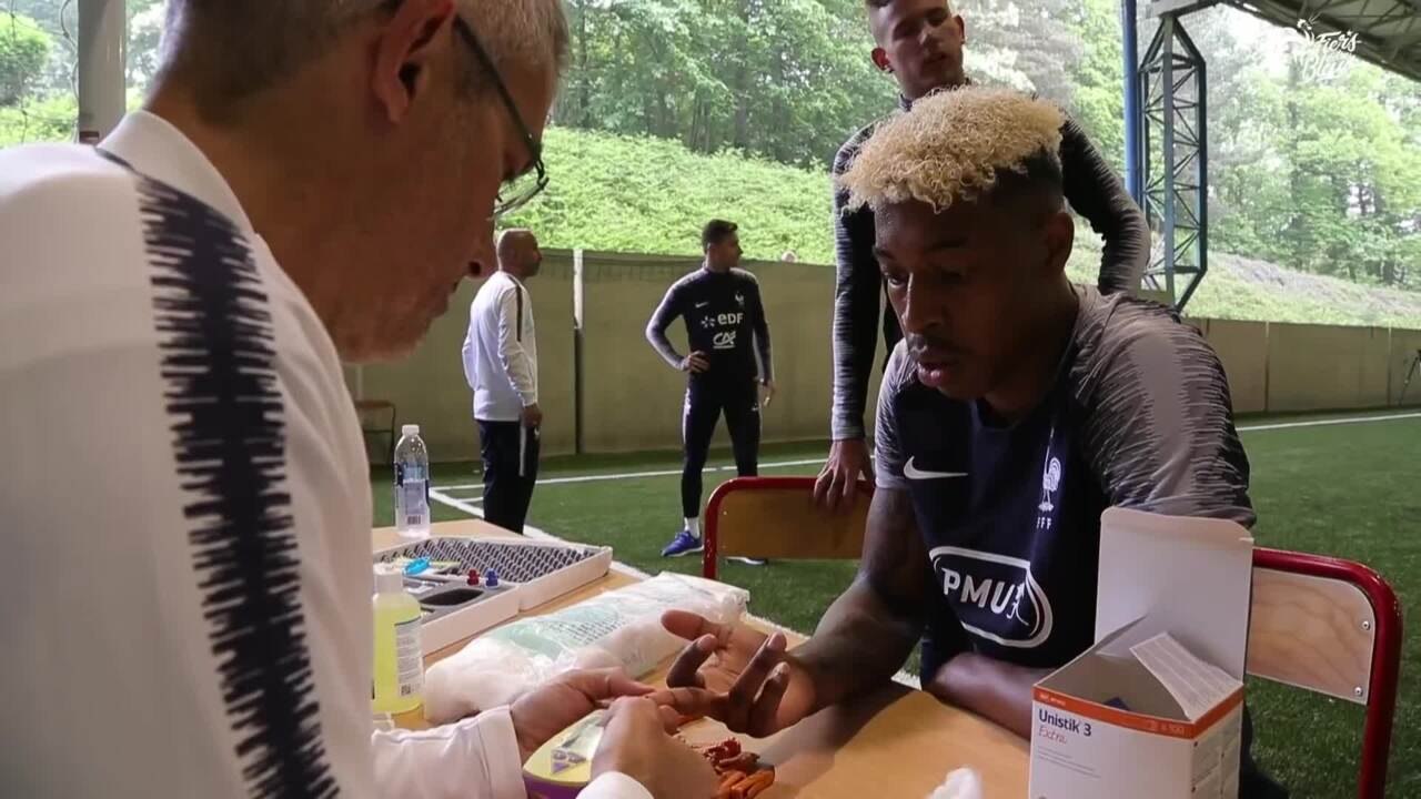Matinée de tests pour les Bleus