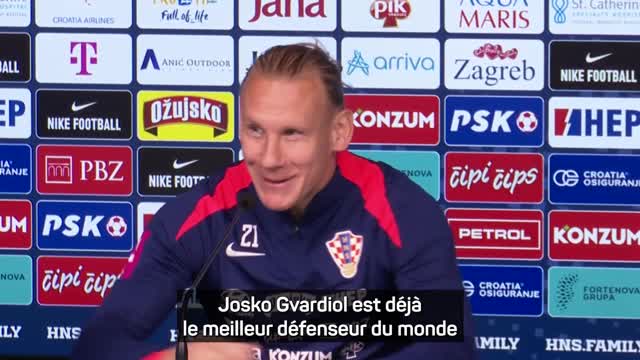 Croatie - Vida : "Gvardiol est le meilleur défenseur du monde"