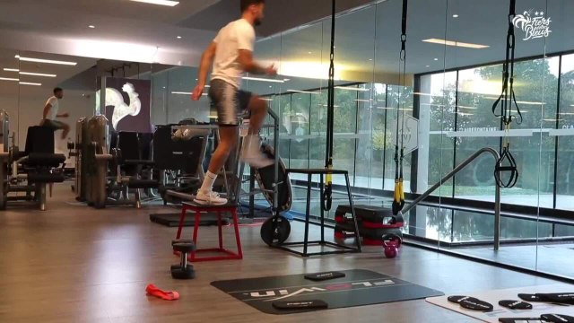 Exclusif les Bleus avant l'entraînement, Equipe de France