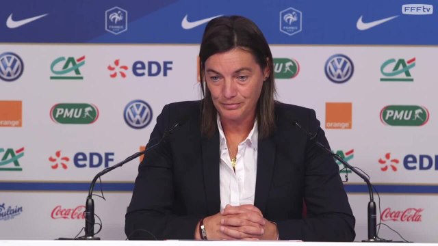 La conférence de presse de Corinne Diacre