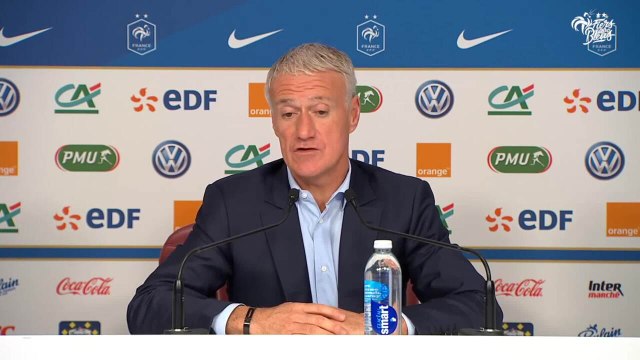 Extraits de la conférence de Didier Deschamps, Equipe de France